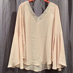 Ya Los Angeles bell sleeve blouse
